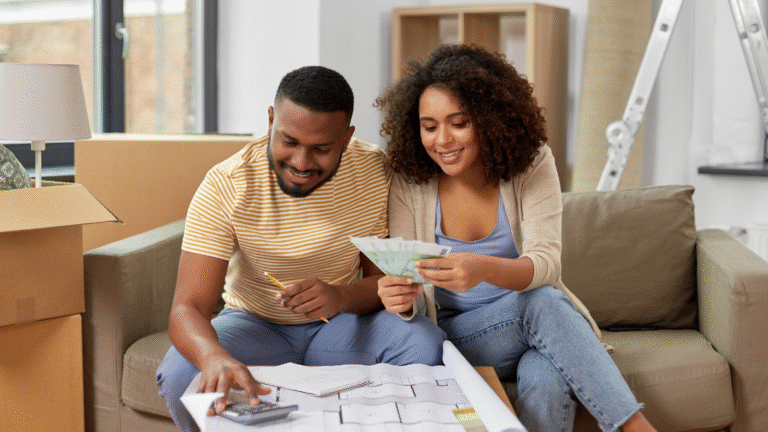 familia chilena conversando sobre finanzas domesticas