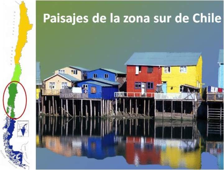 Dónde Encontrar Clasificados de Empleos en El Sur de Chile 2 mapa del sur de chile con iconos trabajo