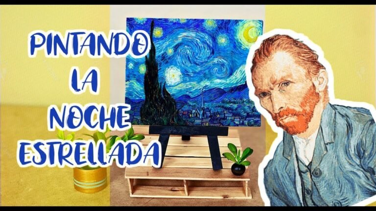 Qué Significa La Noche Estrellada De Van Gogh Y Su Historia 2 van gogh pintando la noche estrellada